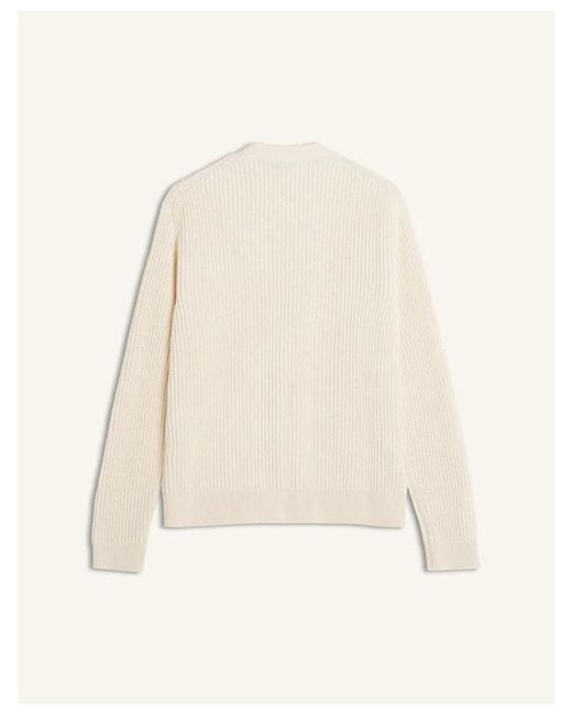 Maison Kitsuné Natural Fox Head Cotton Cardigan for men