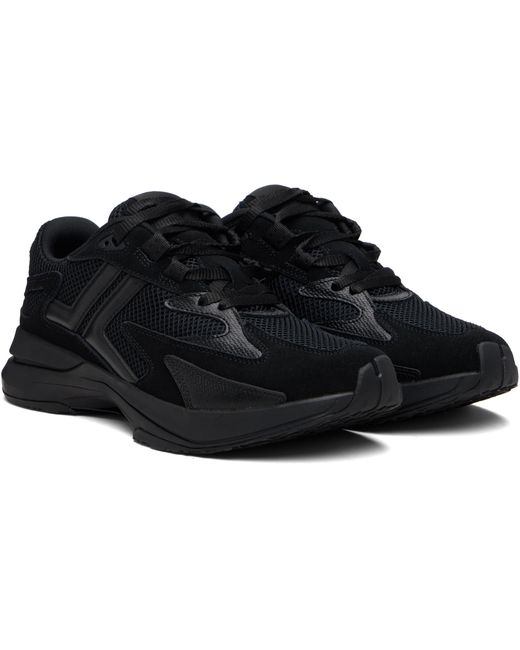 Lanvin Black Jla Lace-Up Sneakers for men