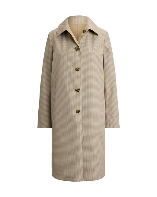 Ralph Lauren Natural Reversible Balmacaan Coat