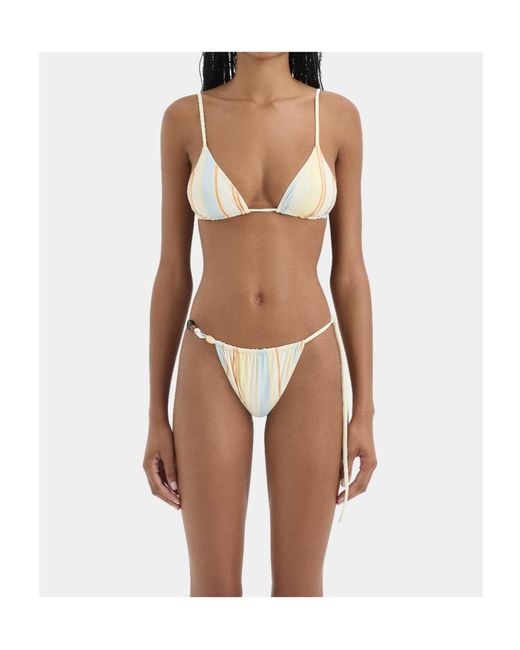 Sir White Reversible Bikini Bottoms