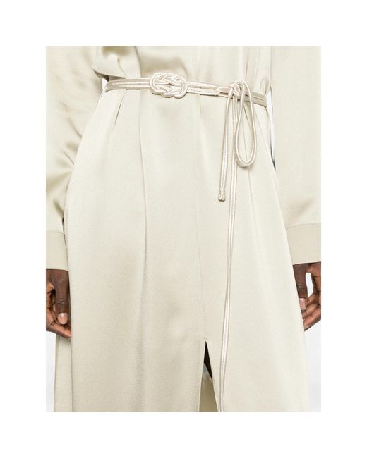 Forte_forte Natural Long-Sleeved Dress
