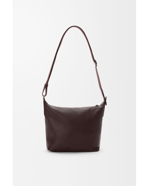 Loewe Brown Small Cubi Crossbody Bag for men