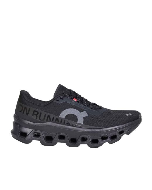 On Shoes Blue Round-Toe Sneakers