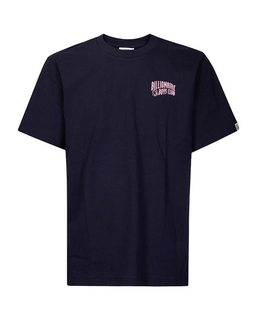 BBCICECREAM Blue Small Arched Logo T-Shirt for men