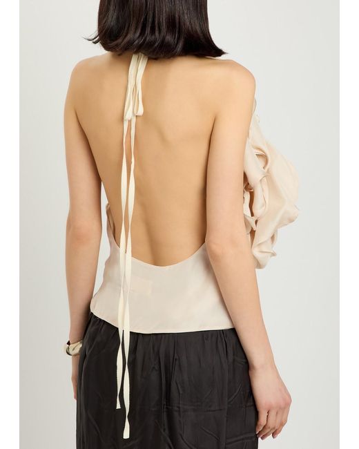 Maison Margiela Natural Silk Top
