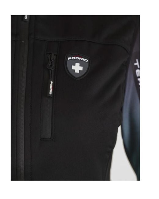 PODHIO Black High-Necked Vest