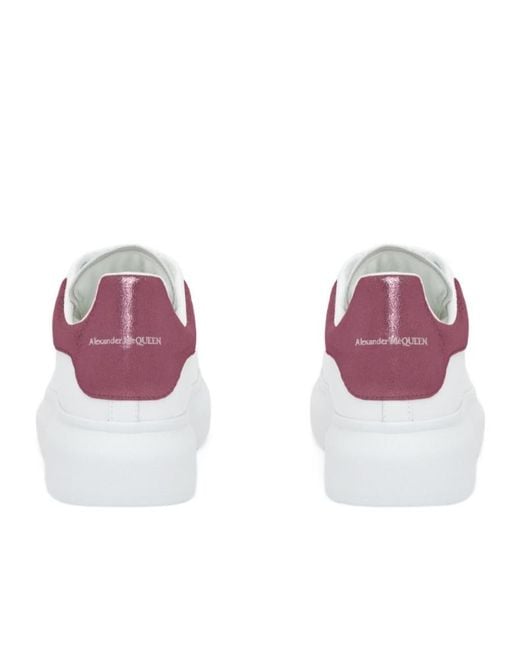 McQueen White Oversized Sneaker