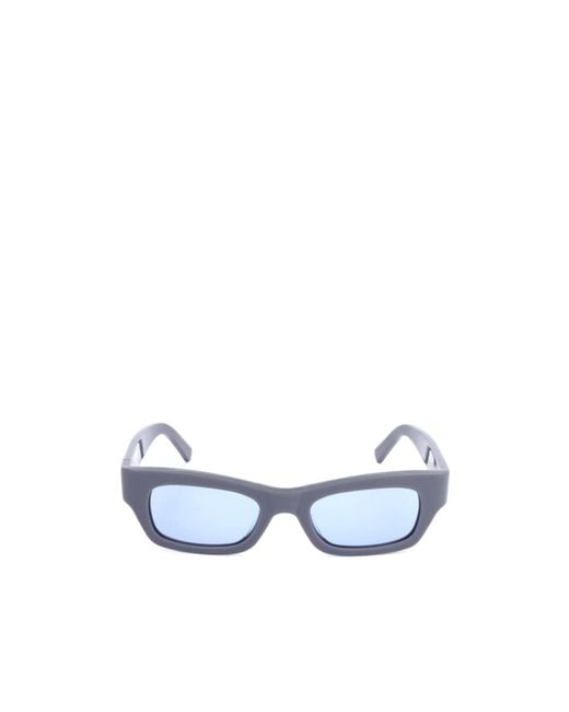 Marni Blue Geometric Frame Sunglasses for men