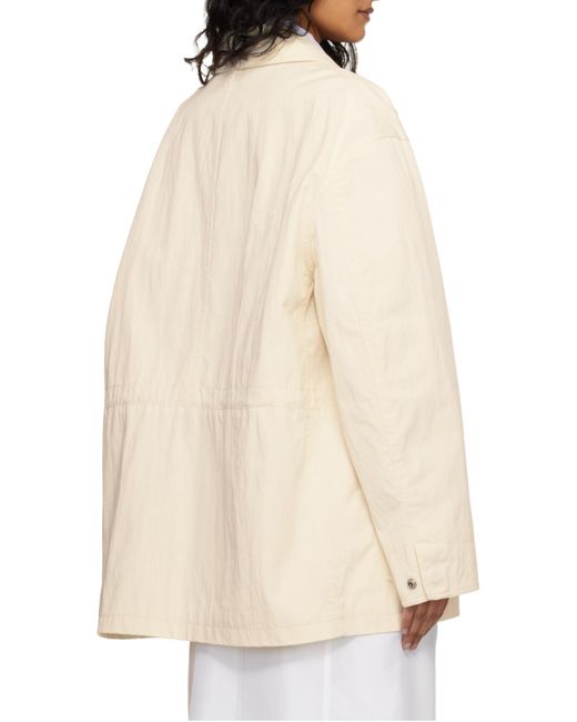 DUNST Natural Long Sleeve Jacket
