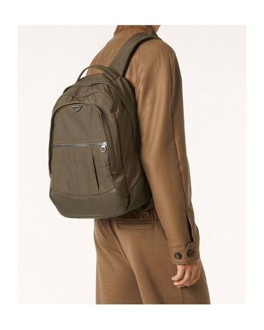 Loro Piana Green Pioneer Backpack Medium for men