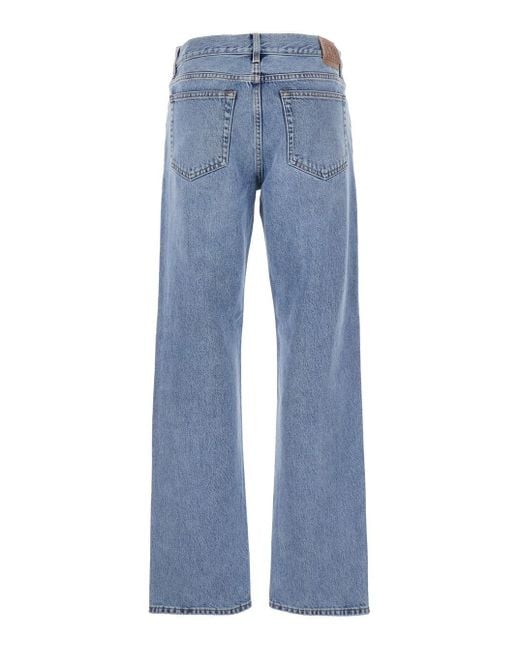 Totême  Blue Jeans With Belt Loops