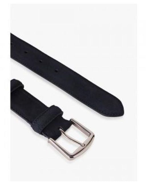 Loro Piana White Alsavel Belt for men