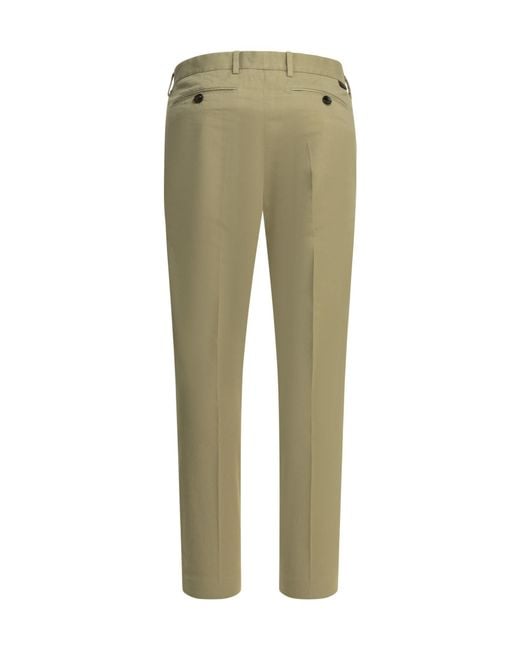 Tom Ford Green Stretch-Twill Chino Trousers for men