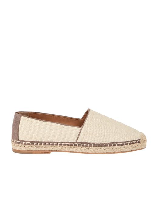 Brunello Cucinelli Natural Piping Espadrilles for men