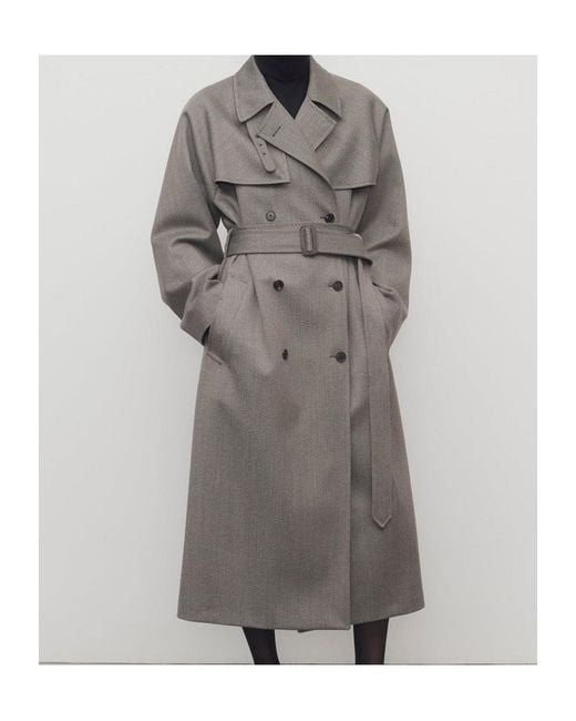 The Row Gray Rhydian Coat