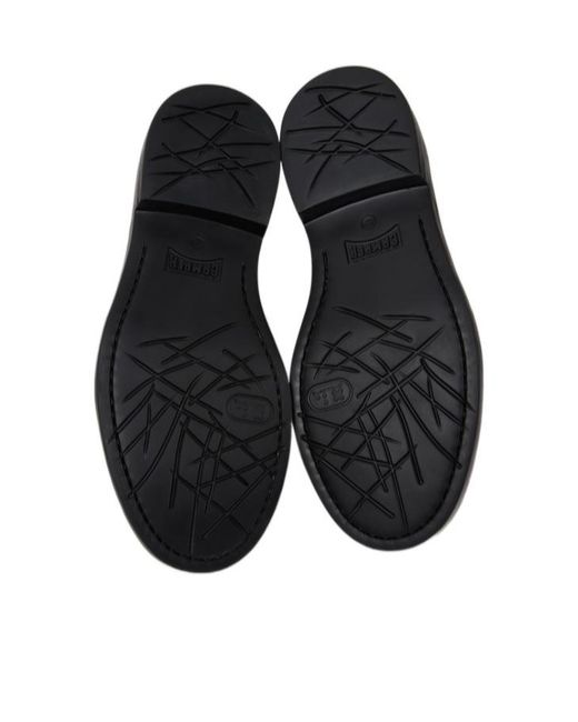 Camper Black Leather Shoes For for men