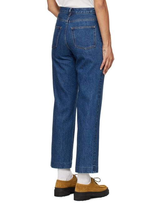 A.P.C. Blue Belt-Loop Jeans