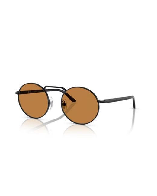 Persol Metallic Round Sunglasses for men
