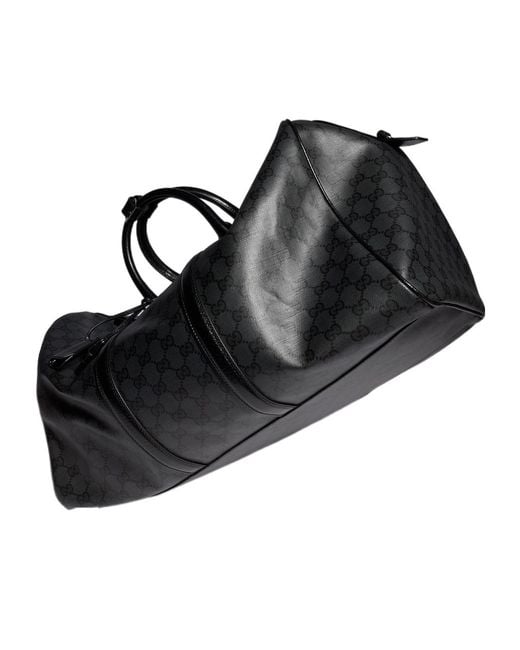 Gucci Black Essence Classic Medium Duffle Bag for men