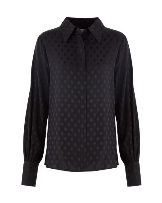 Isabel Marant Blue Long Sleeve Teysa Shirt