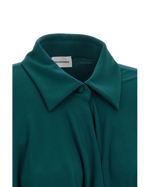 ANDAMANE Green 'Lilia' Dress