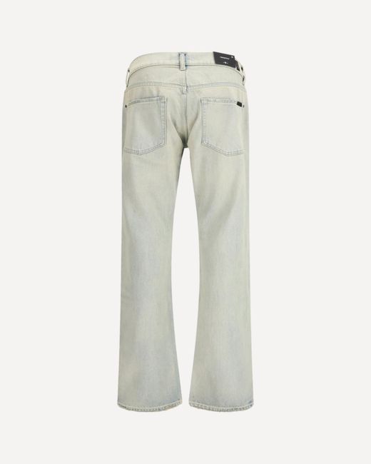 7 For All Mankind Gray The Bootcut Jeans for men