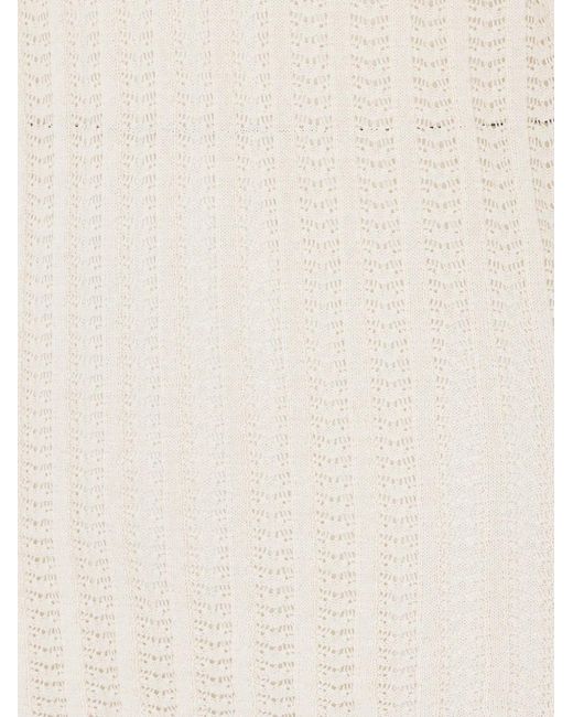 Fabiana Filippi White Knitted Jumper