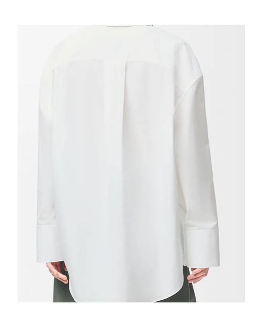 Loewe White Cape Shirt