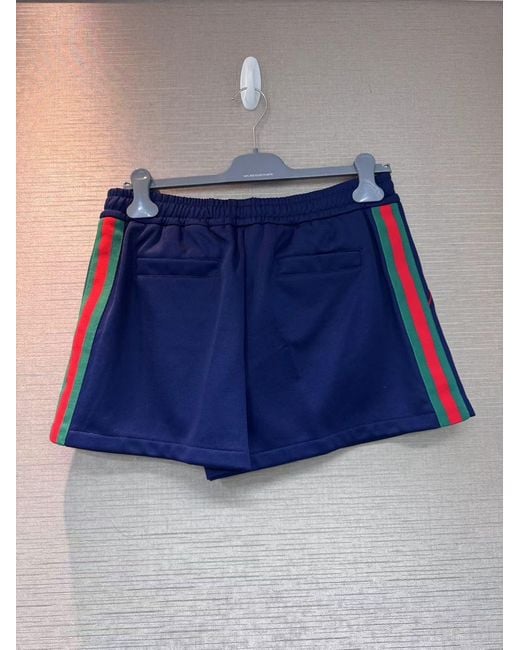 Gucci Blue Ribbon Jersey Shorts