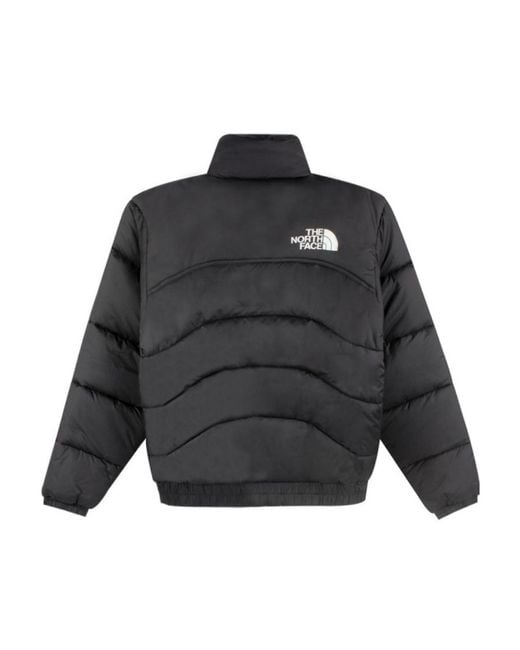 The North Face Brown Zipped Padded Jacket for men