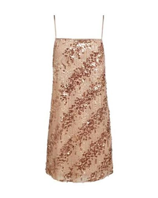 MAX&Co. Natural Sequin Dresses