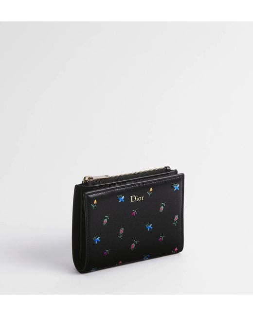 Dior Black Amour Dahlia Wallet