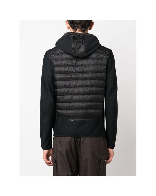 Parajumpers Black Quilted Down Jacket for men