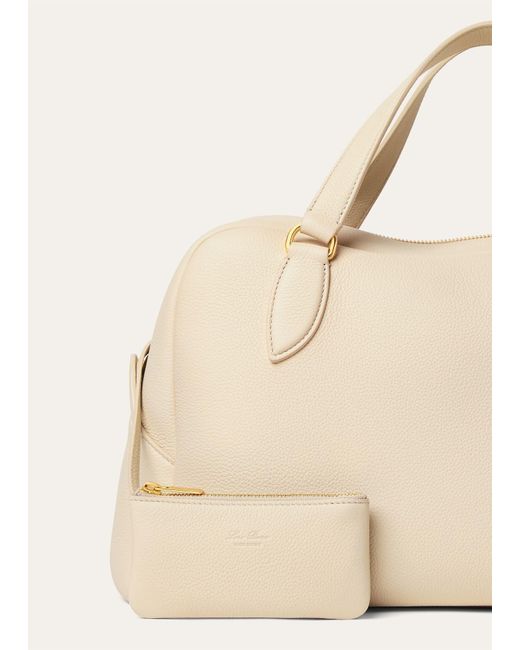 Loro Piana Natural Needle Medium Handbag