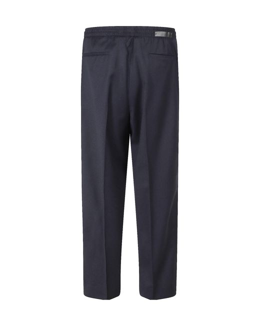 Briglia 1949 Blue Drawstring Casual Pants