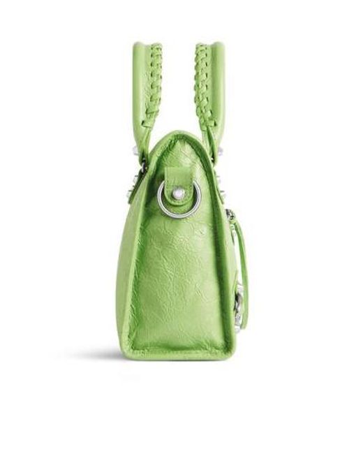 Balenciaga Green Le City Bag Small