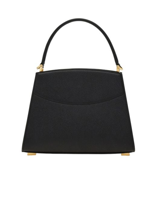 Ferragamo Black Ferragamo The New Studio Box Tote Bag