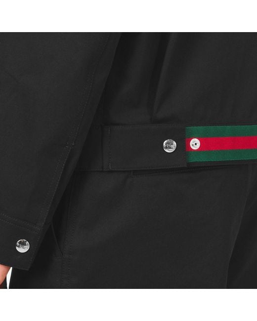 Gucci Black Cotton Jacket for men
