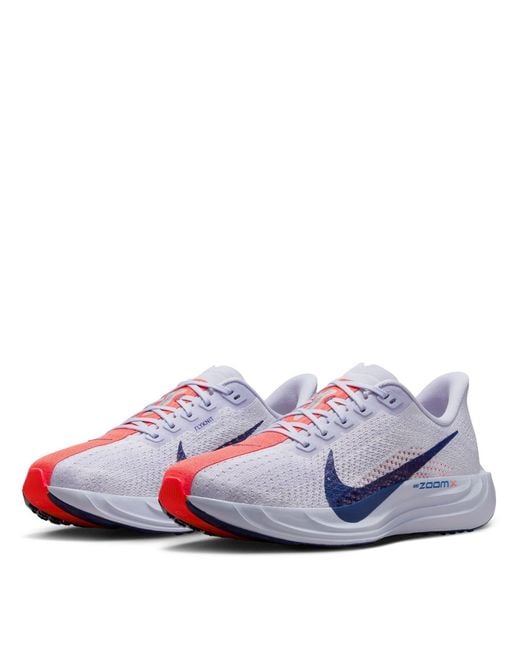 Nike Purple Cushioned Running Shoes