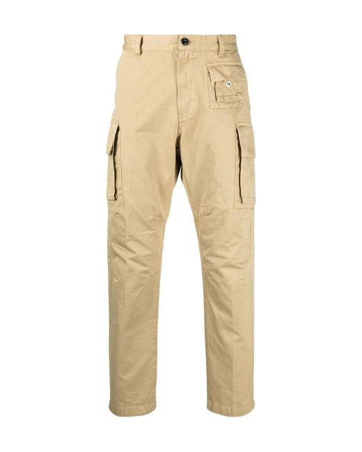 DIESEL Natural Lightweight Cargo Pants for men