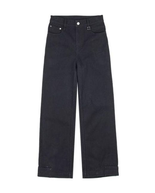 Wooyoungmi Blue Multi-Pocket Jeans for men