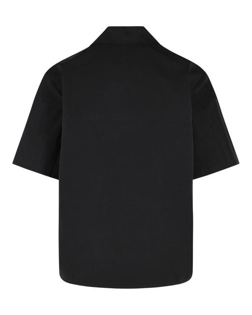 Séfr Black Short-Sleeved Shirt for men