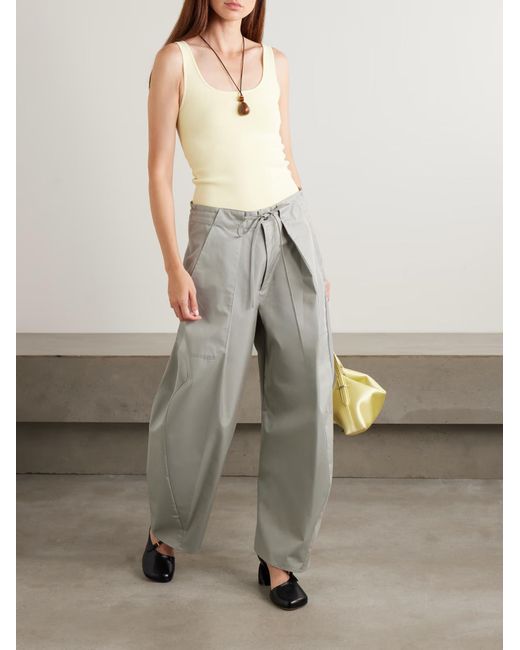 Kallmeyer Gray Clemence Pleated Casual Pants