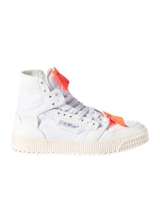 Off-White c/o Virgil Abloh White 3.0 Off Court Lace-Up Sneakers
