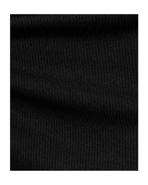 Christopher Esber Black Openwork Ruffle Skirt