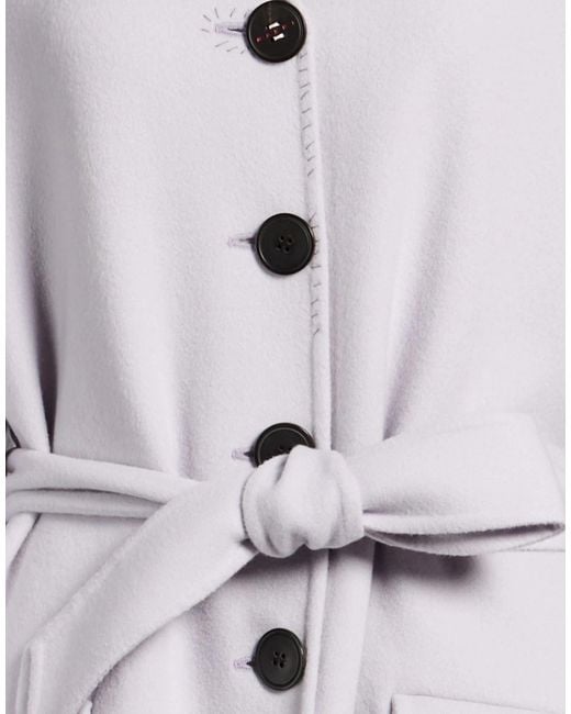 Marni Gray Solid Color Coats