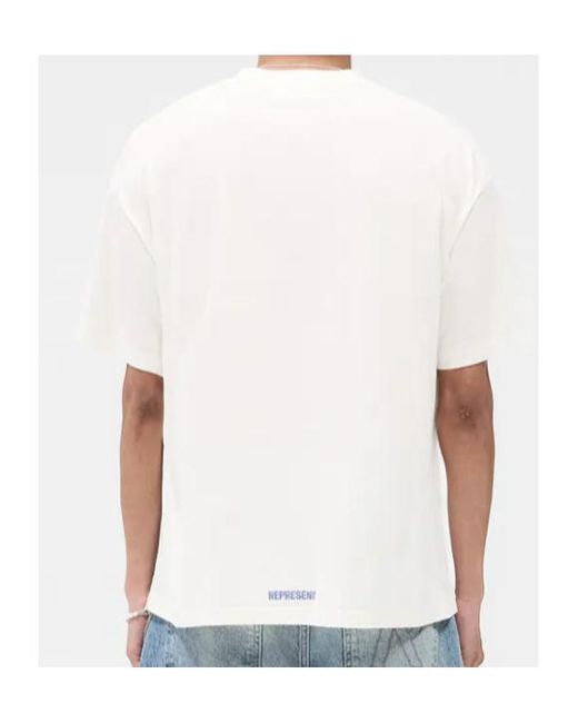 Represent White Competition Department T-Shirt for men