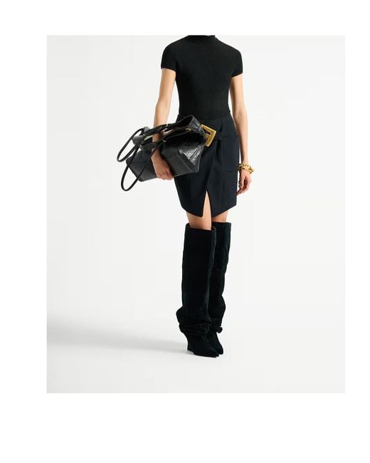 Balmain Black Large Tote