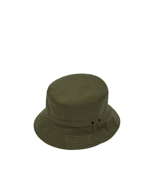 Our Legacy Green Ripstop Bucket Hat for men