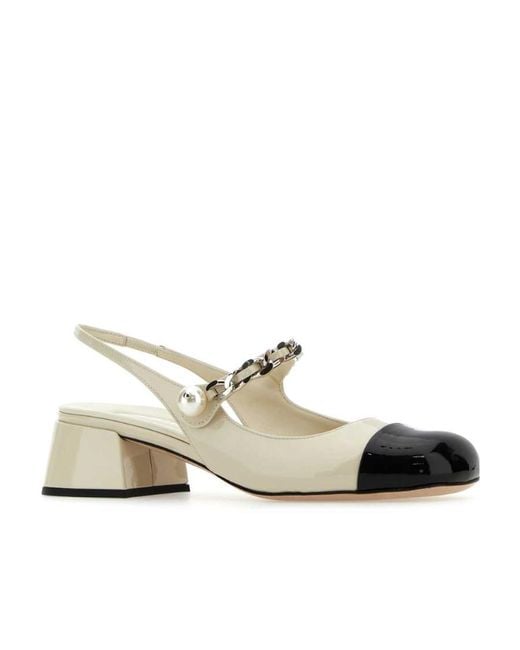 Miu Miu Natural Exposed High Heels